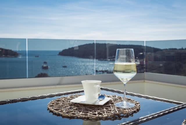 Luxury Apartment Anto With Sea View And Balcony Banjole Esterno foto